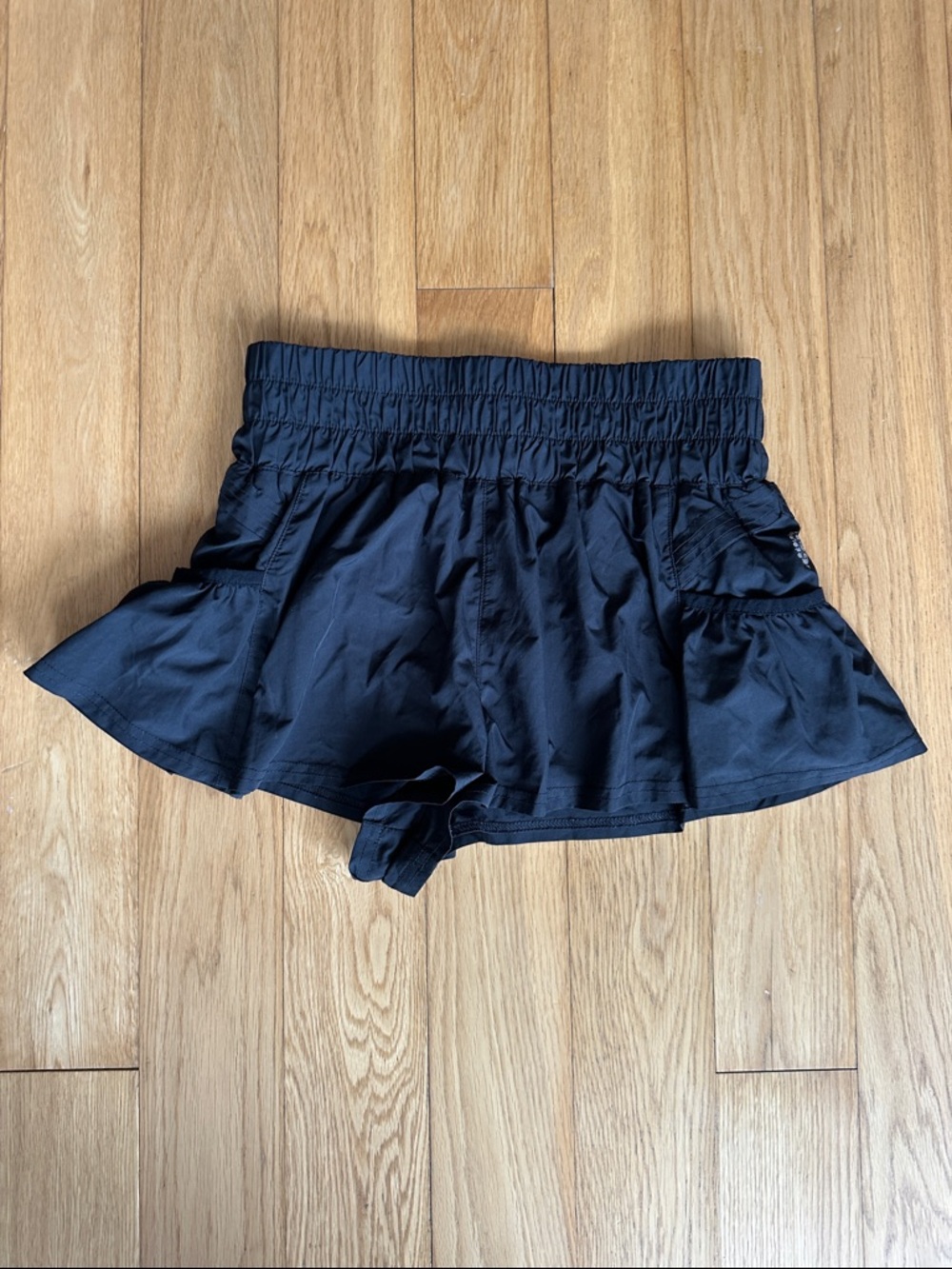FP Movement Black Get Your Flirt On Shorts XS